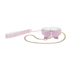 Paris Collection - Collar with Leash - Pink-thumb-5