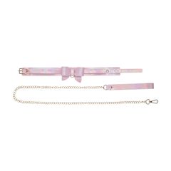 Paris Collection - Collar with Leash - Pink-thumb-3