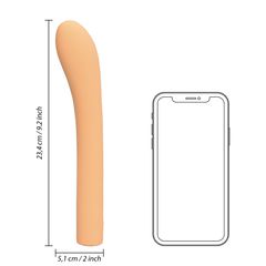 Fingering G-Spot Vibrator - Peach Fuzz-thumb-6