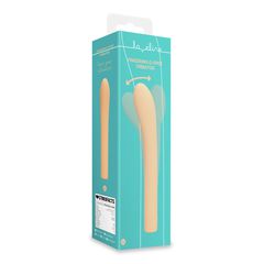 Fingering G-Spot Vibrator - Peach Fuzz-thumb-3