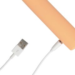 Fingering G-Spot Vibrator - Peach Fuzz-thumb-9
