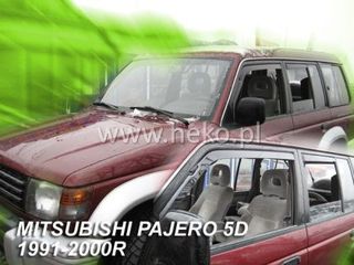 Ανεμοθραύστες για Mitsubishi Pajero / Shogun (1991-1999) 3/5 πορτο - 2 τμχ. εμπρός-thumb-1