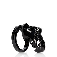 Model 25 - Chastity Cage - 3.5'' / 9 cm - Black-thumb-6