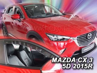 Ανεμοθραύστες για Mazda CX3 (2015+) 5 πορτο - 2 τμχ. εμπρός-thumb-1