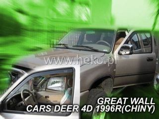 Ανεμοθραύστες για Great Wall DEER (1996) 4 πορτο - 2 τμχ. εμπρός-thumb-1