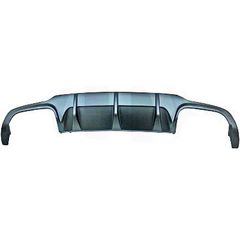Diffuser για πίσω προφυλακτήρα για Mercedes C-class W204 (2011+) - AMG look