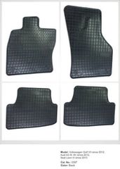 Λαστιχένια πατάκια Frogum για AUDI A3 8V Hatchback (2013-2020) / Seat Leon 5F1 (2012-2021) / Vw Golf VII (2012-2021) / Vw Golf VII (2012-2021) / Volkswagen Golf VIII (2023+) hatchback - 4τμχ.-thumb-3