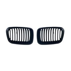 Μάσκα για BMW E46 sedan και combi (1998-2001) και compact (2001-2005) - μαύρη - 2τμχ.