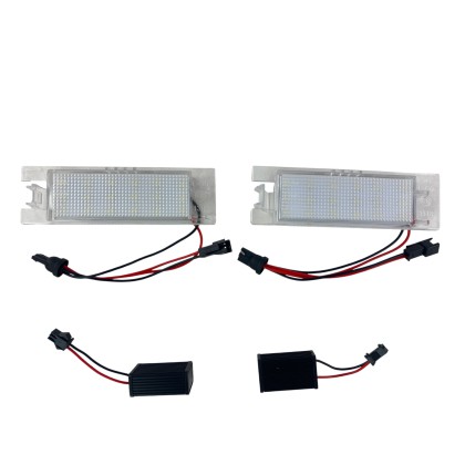 Πλαφονιέρα πίσω πινακίδας για OPEL ZAFIRA B / ASTRA H / ASTRA K / VECTRA C / CORSA D / INSIGNIA / HYUNDAI IX35 - 2 τμχ.