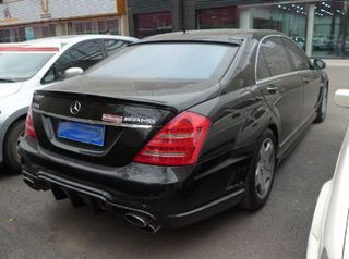 Αεροτομή πίσω παρμπρίζ για Mercedes W221 s-Class (2005-2011) - Lorinser-thumb-2