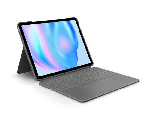 Logitech - Combo Touch for iPad Air 13-inch (M2) - OXFORD GREY - PAN - NORDIC / Electronics