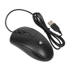 iBOX i007 wired optical mouse, black-thumb-3