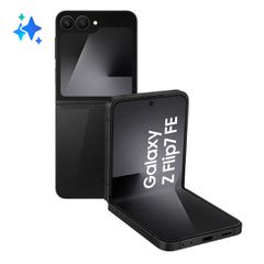 Samsung Galaxy Z Flip7 FE 17 cm (6.7") 5G 8 GB 256 GB 4000 mAh Black