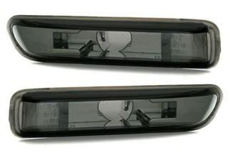 Φλας για BMW E46 (1998-2004) - μαύρο χρωμίου - σετ 2τμχ.