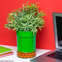 SUPER MARIO - Pipe - Shaped Plant and Pen Pot-thumb-1