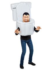 Rubies - Skibidi Toilet Blow-Up Child Costume (6-8 years)