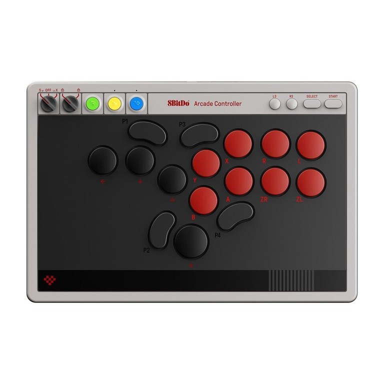 8Bitdo - Arcade Controller - Grey / Video Games and Consoles