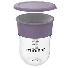 MIninor Global - Training Cup 220ml - Lilac flower (14283) / Baby and Children