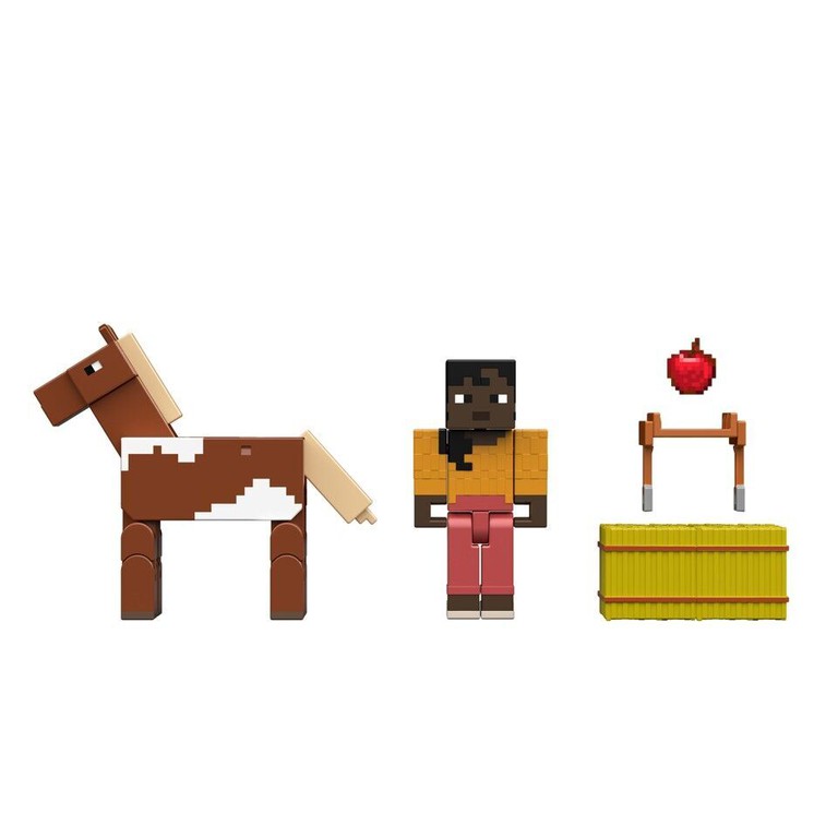 MINECRAFT CORE FIGURE 2-PACK - Stable Master Makena & Horse