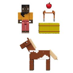 MINECRAFT CORE FIGURE 2-PACK - Stable Master Makena & Horse-thumb-1