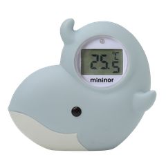 Mininor Global - Bath Thermometer - Whale (10205) / Baby and Children