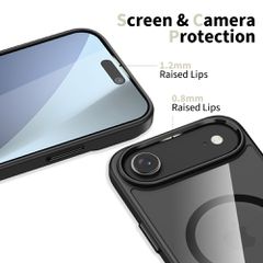 Tech-Protect MagFlex MagSafe Case for iPhone 17 Air - Clear Black-thumb-2