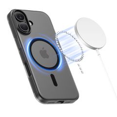 Tech-Protect MagSlim MagSafe case for iPhone 17 - matte black-thumb-1