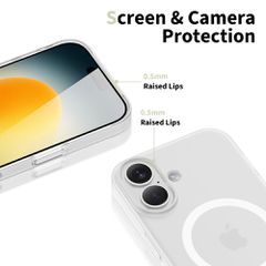 Tech-Protect MagSlim MagSafe case for iPhone 17 - matte white-thumb-2