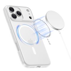 Tech-Protect MagSlim MagSafe Case for iPhone 17 Pro - Matte White-thumb-1