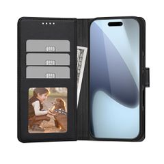 Tech-Protect Wallet MagSafe Case for iPhone 17 Air - Matte Black-thumb-1