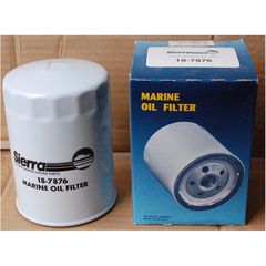 SIERRA MARINE OIL FILTER #18-7876 REPLACES 35-866340Q03 MERCRUISER EVINRUDE OMC