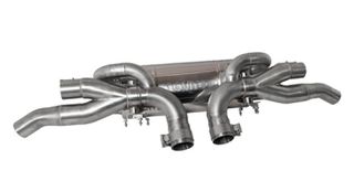 Lamborghini URUS PERFORMANTE POWER OPTIMIZED RACE EXHAUST SYSTEM WITH FLAP REGULATION NOVITEC- and original exhaust