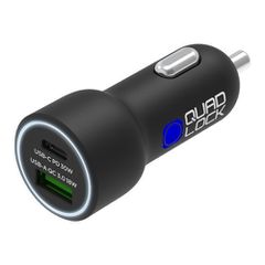 QUAD LOCK ΑΝΤΑΠΤΟΡΑΣ ΠΑΡΟΧΗΣ ΡΕΥΜΑΤΟΣ USB A-USB -C 48W