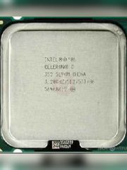 Επεξεργαστής Intel SL96P - 3.20Ghz 533Mhz 512K Cache LGA775 Intel Celeron D 352 CPU Processor