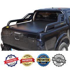 ΚΑΠΑΚΙ ΚΑΡΟΤΣΑΣ ΡΟΛΟ ΑΛΟΥΜΙΝΙΟΥ ΜΕ SPORT ROLL-BAR TEK 2 MAX 9080 ROLL+RB 424BL TOYOTA HILUX (VIGO) 2005+&2011+