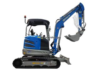 Εκσκαφέας Με Ερπύστριες Graecus 2025 EB40-pro Μίνι εκσκαφέας 4T, Kubota Diesel-thumb-6