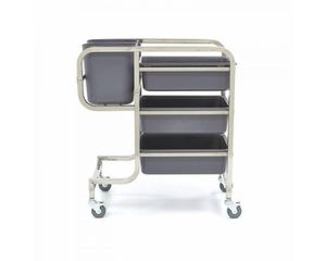 INOXWEB 2027-Καροτσάκι καθαρισμού με 5 κάδους MAX-09300544-thumb-1