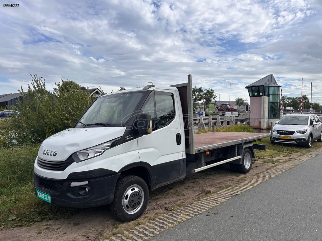 Καρότσα Iveco 2019 Daily 35C14 ΔΙΠΛΟ ΛΑΣΤΙΧΟ/ΑΥΤΟΜΑΤΟ/ΑΕΡΟΦΟΥΣΚΑ