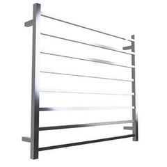 Πετσετοκρεμάστρα Inox - Ηλεκτρικά Θερμαινόμενη Warmup HTR τετράγωνη 8 μπάρες