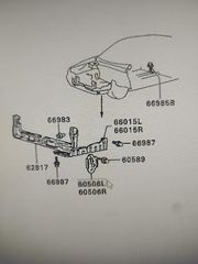 MITSUBISHI LANCER "90-"91 ΓΑΝΤΖΟΣ, ΕΛΞΗΣ, ΕΜΠΡΟΣ LH-thumb-1