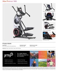 Ελλειπτικό Bowflex Max Trainer M6I-thumb-7