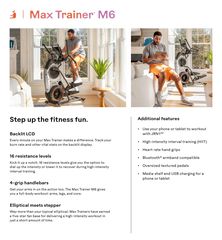 Ελλειπτικό Bowflex Max Trainer M6I-thumb-6
