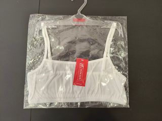 ΜΙΝΕΡΒΑ Εφηβικό Μπουστάκι Λευκό Νούμερο Small από Κατάστημα που ΕΚΛΕΙΣΕ