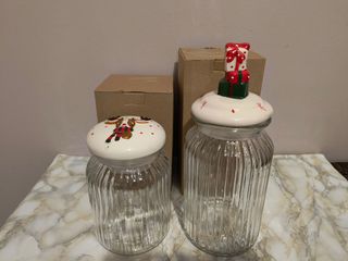 Γυάλινα Βάζα αποθήκευσης