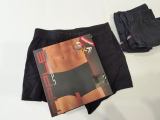 Ανδρικά μαύρα Μποξεράκια APPLE Πακέτο 4τμχ Νο Small από Κατάστημα που ΕΚΛΕΙΣΕ