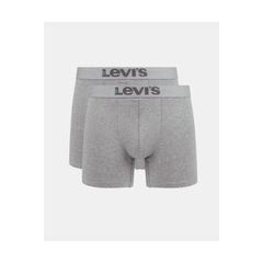 Levis Ανδρικό Μπόξερ Βαμβακερό 2 Τεμάχια Με Λογότυπο Grey Combo