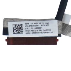 Καλωδιοταινία Οθόνης - Flex Video Screen LCD Cable για Laptop Lenovo ThinkBook 16 G6 ABP 21KK G6 IRL 21KH G7 IML 21MS 450.0TE08.0003 IR Camera Non Touch eDP 30pins Monitor cable ( Κωδ.1-FLEX1755 )-thumb-2
