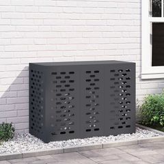 Κάλυμμα κλιματιστικού Ανθρακί 110 x 50 x 80 cm Ατσάλι 865906
