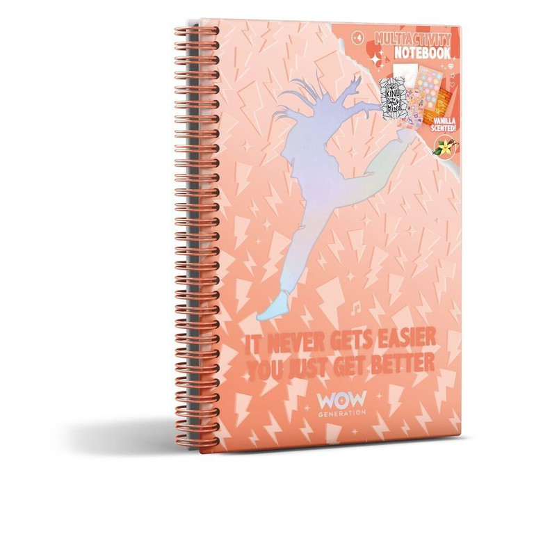 Wow Generation Dancer Megan A5 notebook