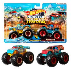 Hot Wheels Monster Trucks assorted pack 2 demolition doules-thumb-4